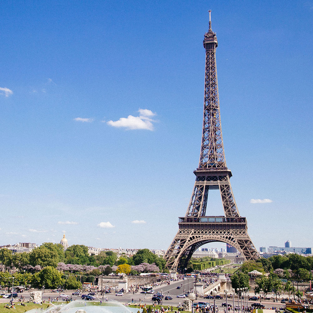 Torre Eiffel en París, Francia.