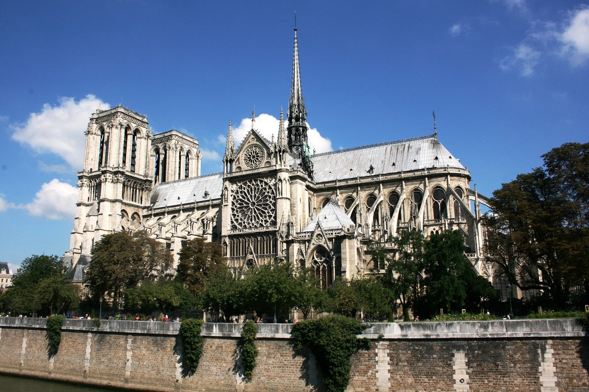 La iglesia de Notre Dame.